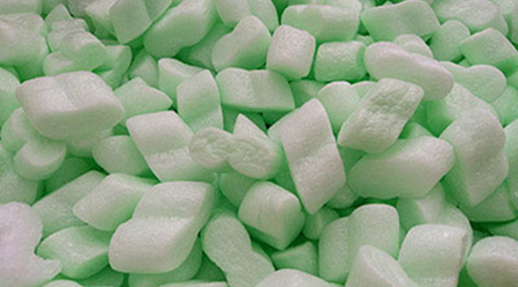 Pile of bio loose fill chips sustainable packaging solutions