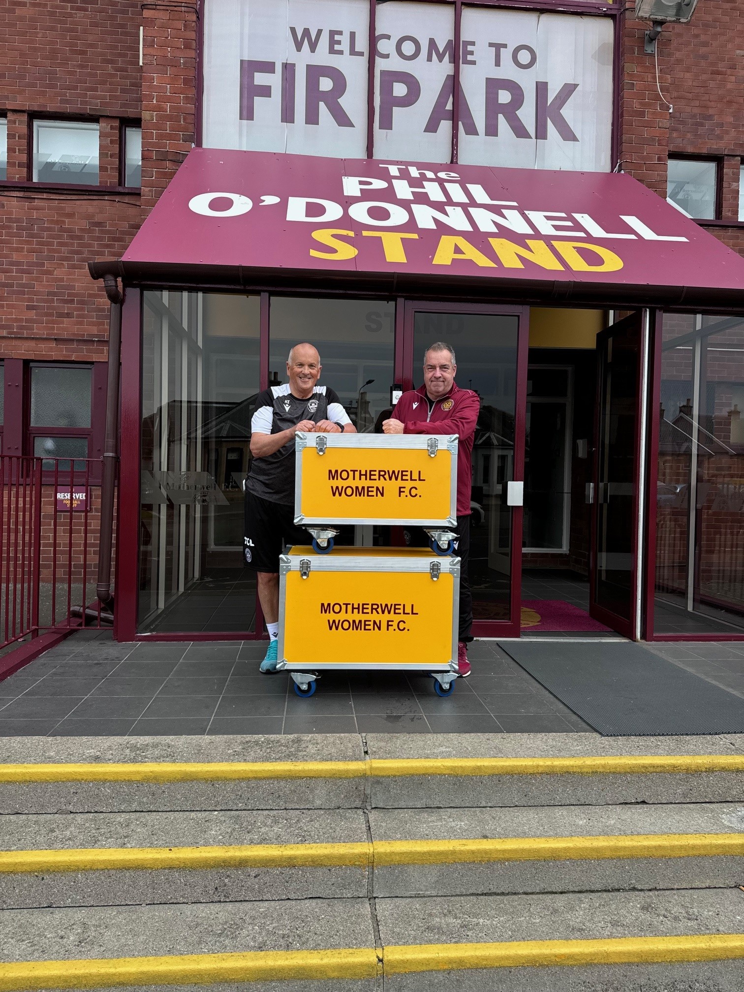 Motherwell Women's FC and Pitreavie Cases