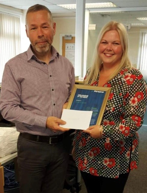 Pitreavie Packaging Colleague of the Month June 2022