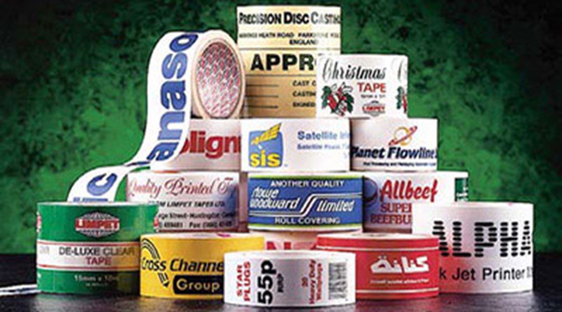 bespoke packaging solutions printed branded tape