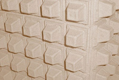 sustainable packaging products moulded pulp void fill