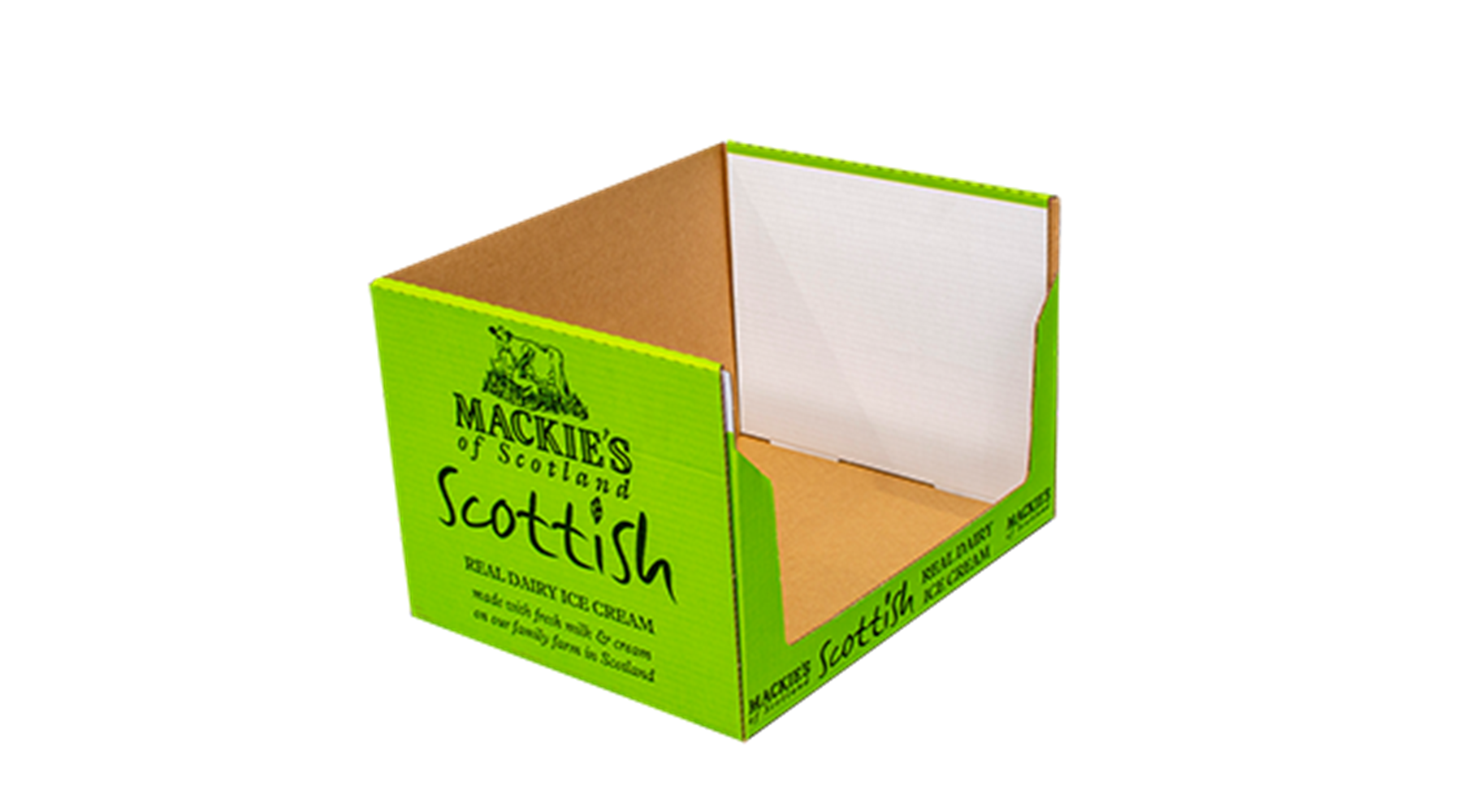 bespoke corrugated packaging mackies of scotland