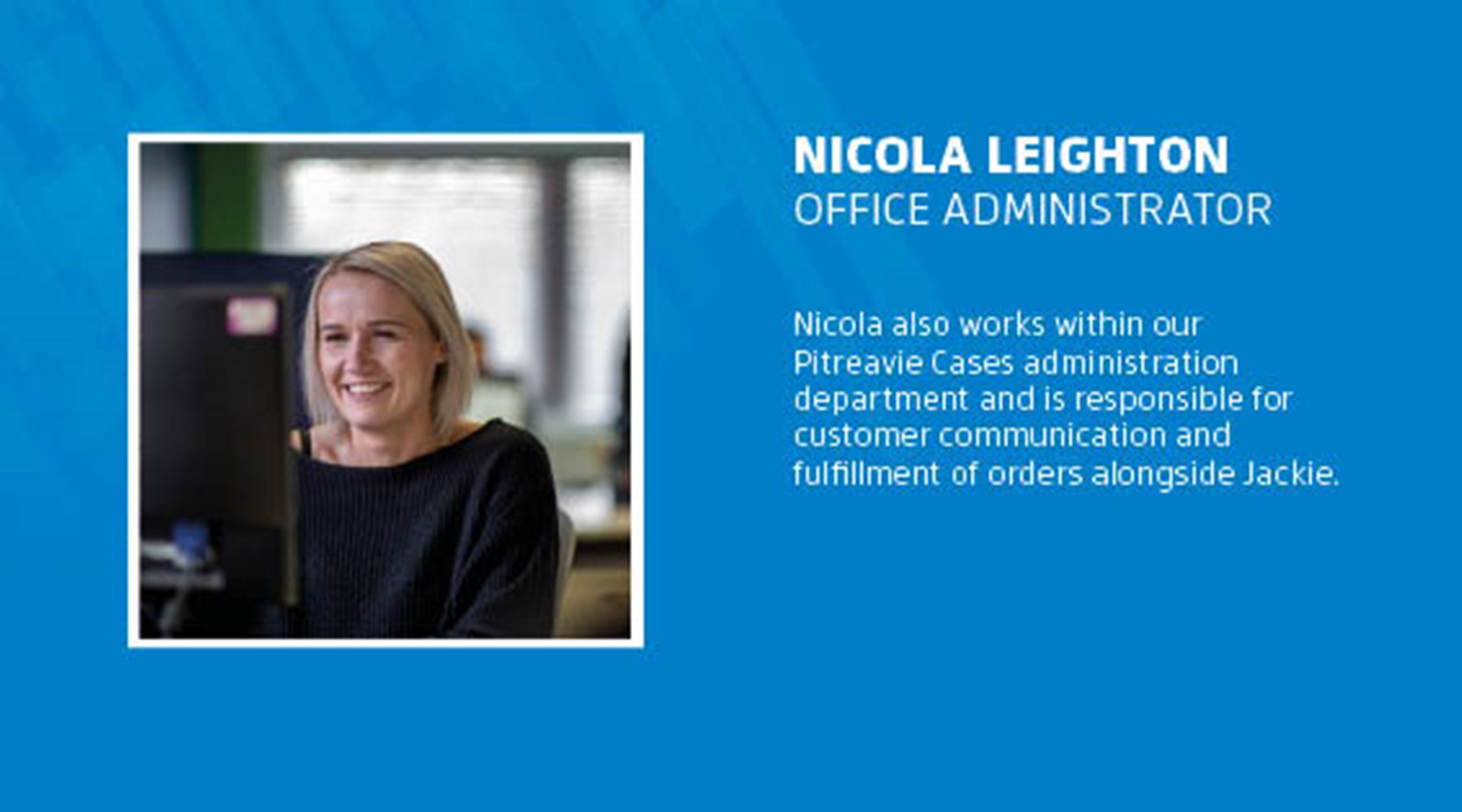 Nicola Leighton Pitreavie Cases