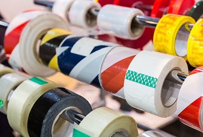 custom packaging printed and branded tape bespoke