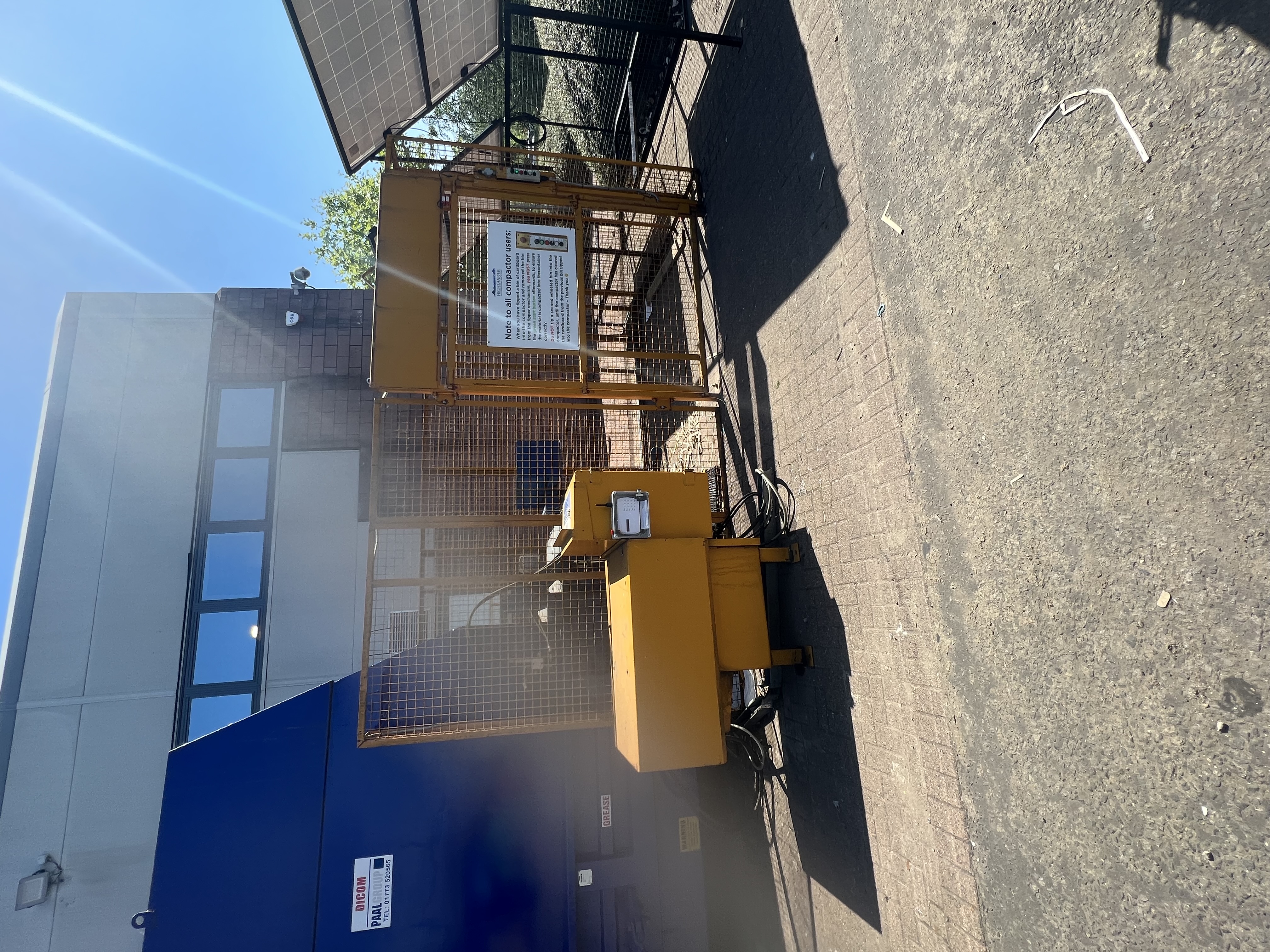 Pitreavie Environmentally Friendly Solar Compactor