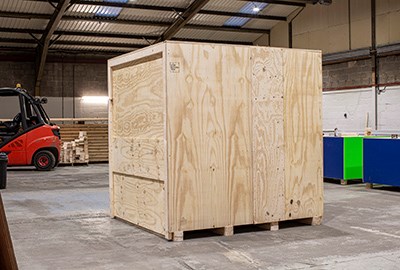 pitreavie cases large wooden crate