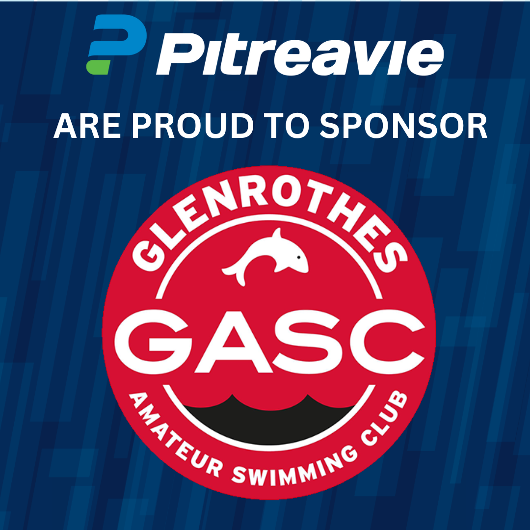 Pitreavie are proud to sponsor Glenrothes Amateur Swim Club