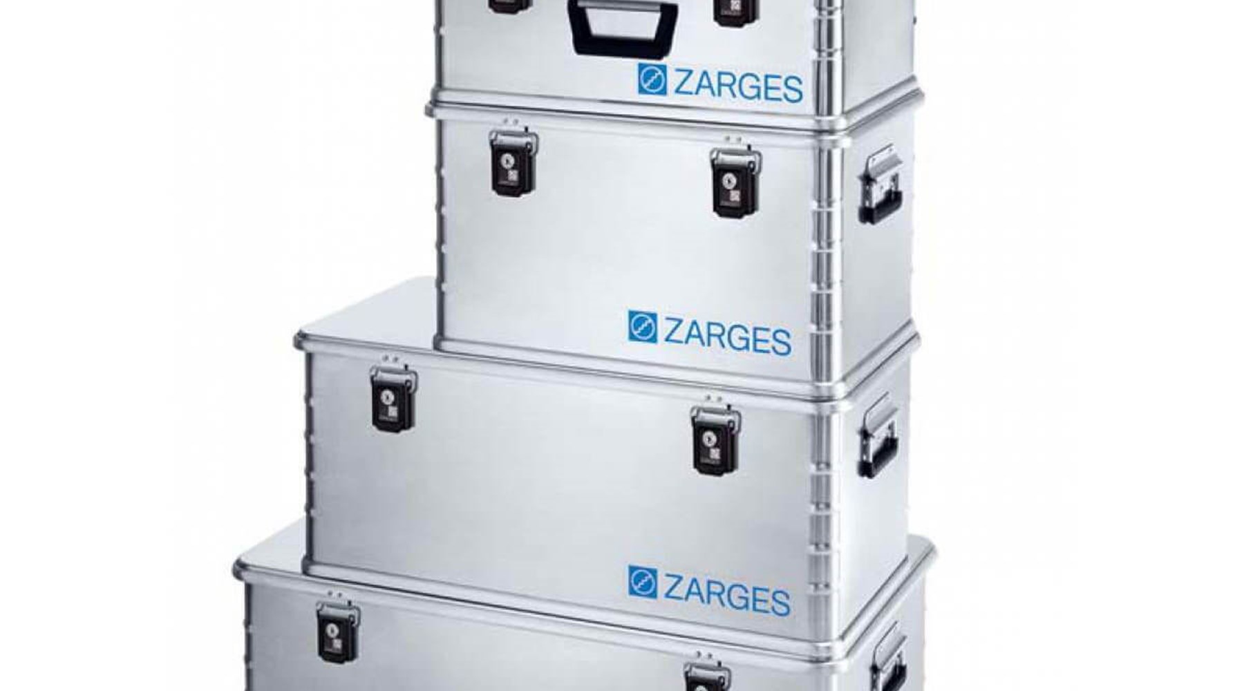stack of 5 zarges cases
