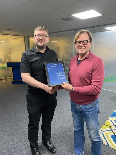 Dave Alexander and Stephen Heslop COTM September