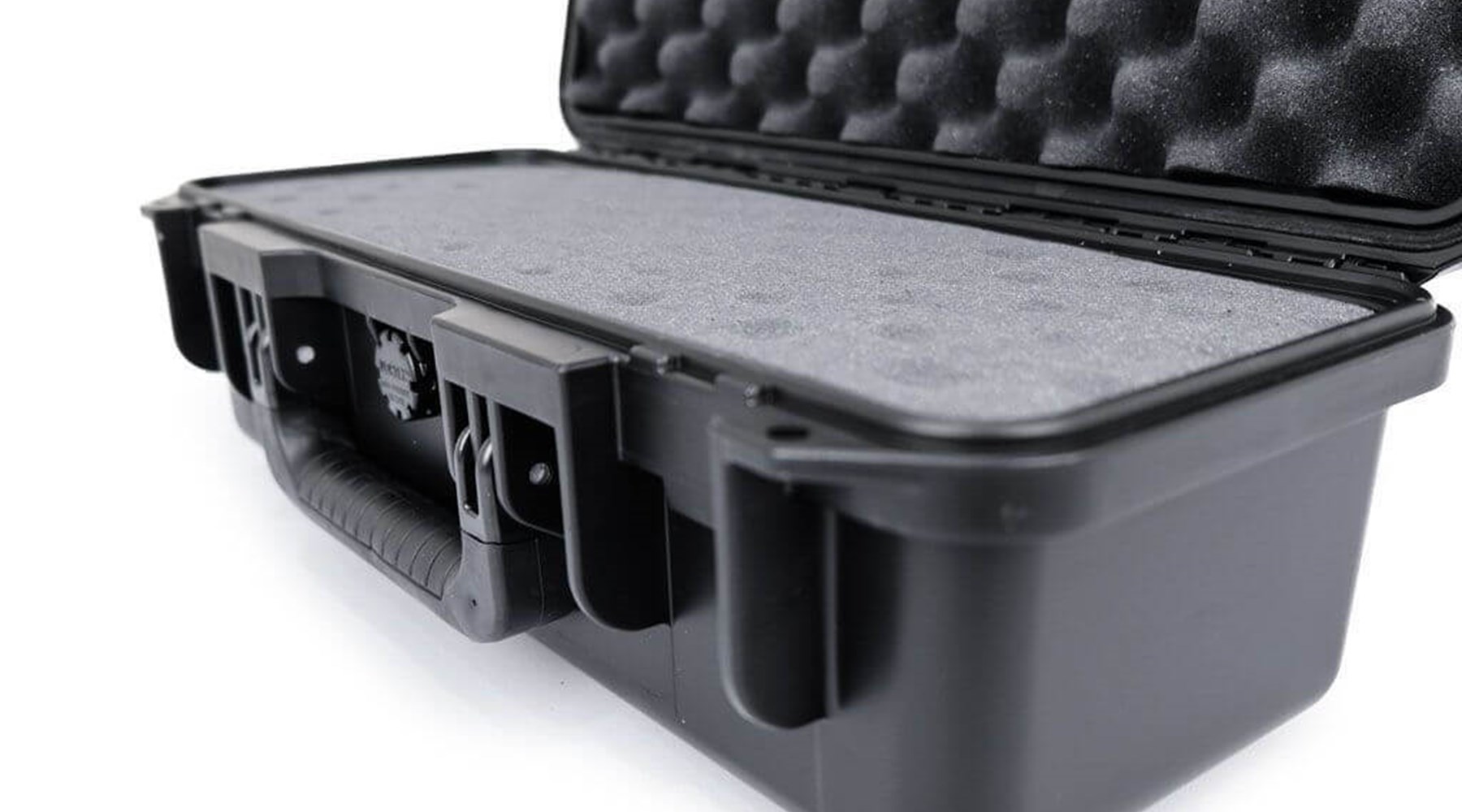 black peli case with foam insert