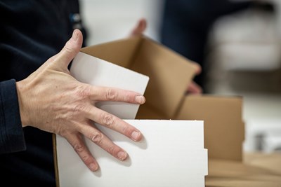 stock packaging products