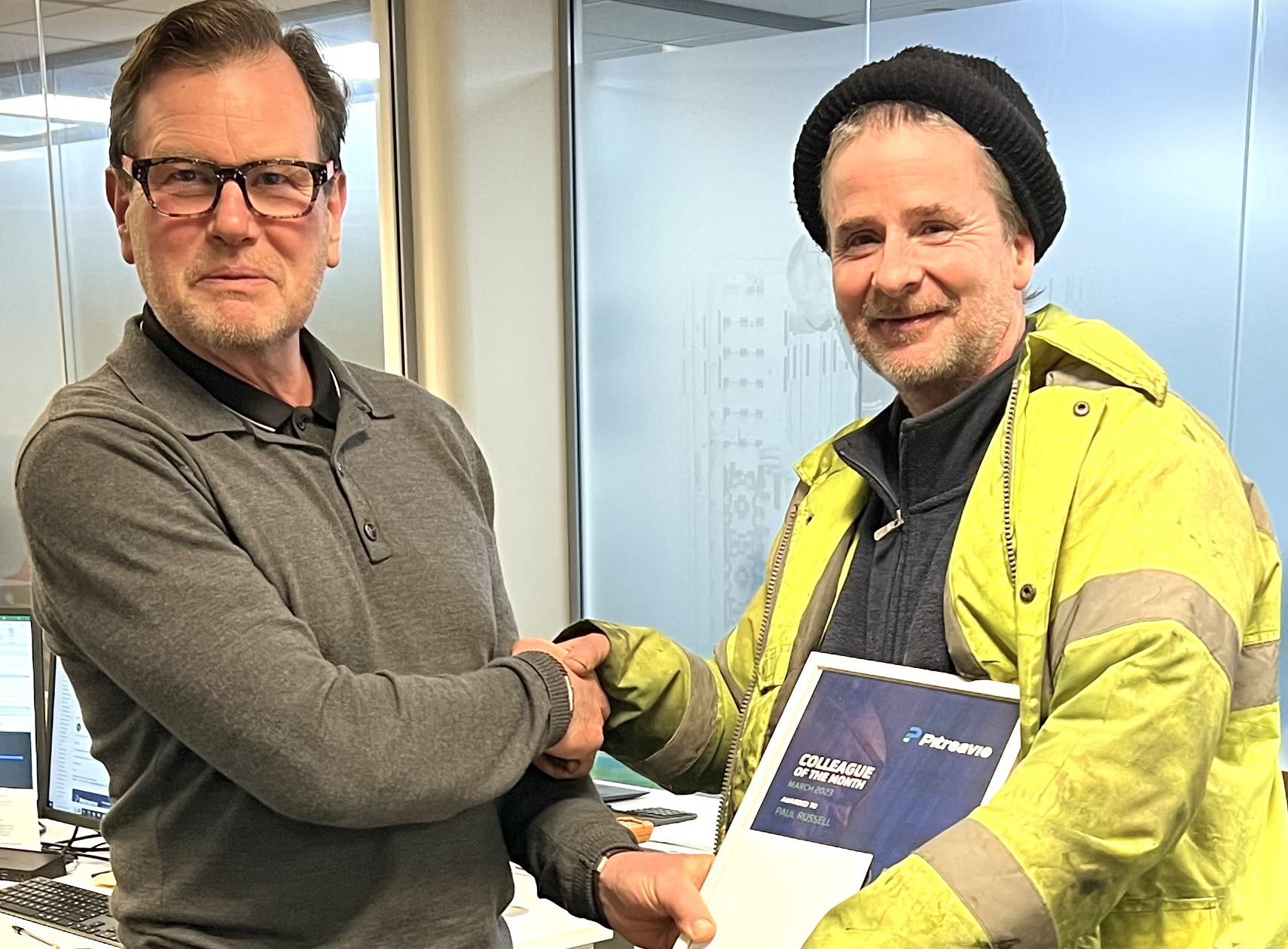 Colleague of the Month March 2023 Paul Russell