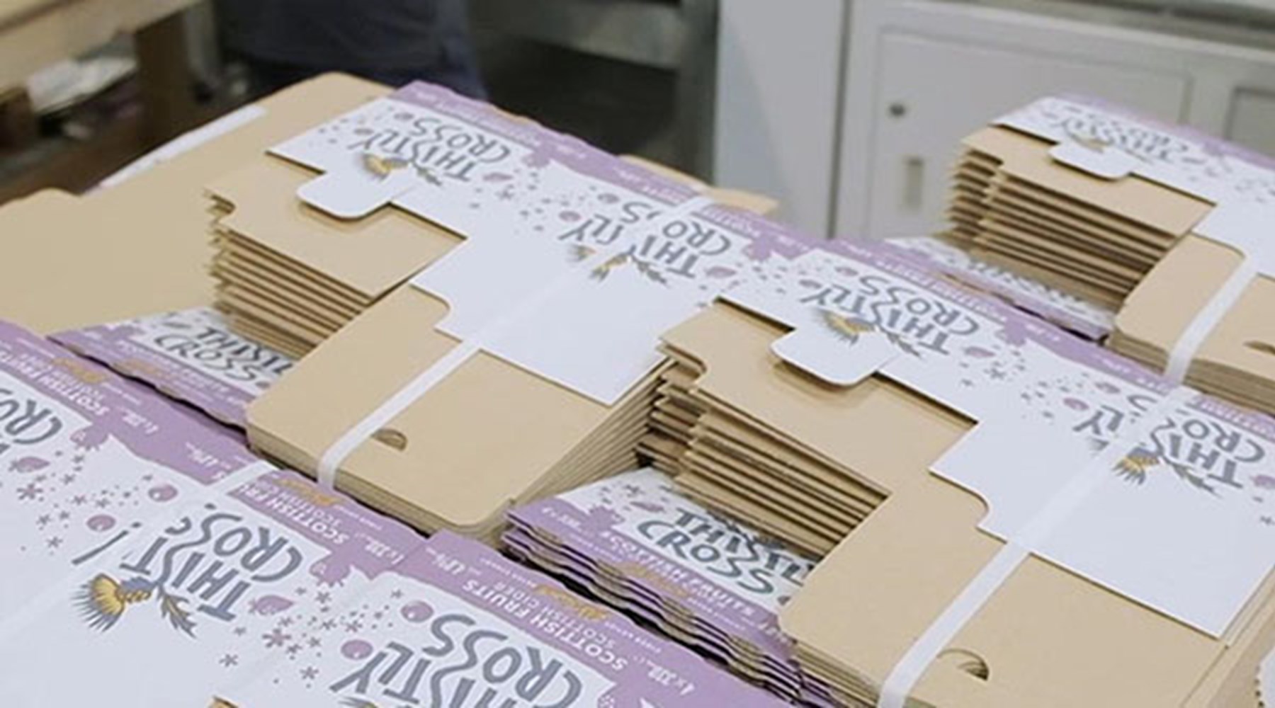 bespoke corrugated packaging thistly cross