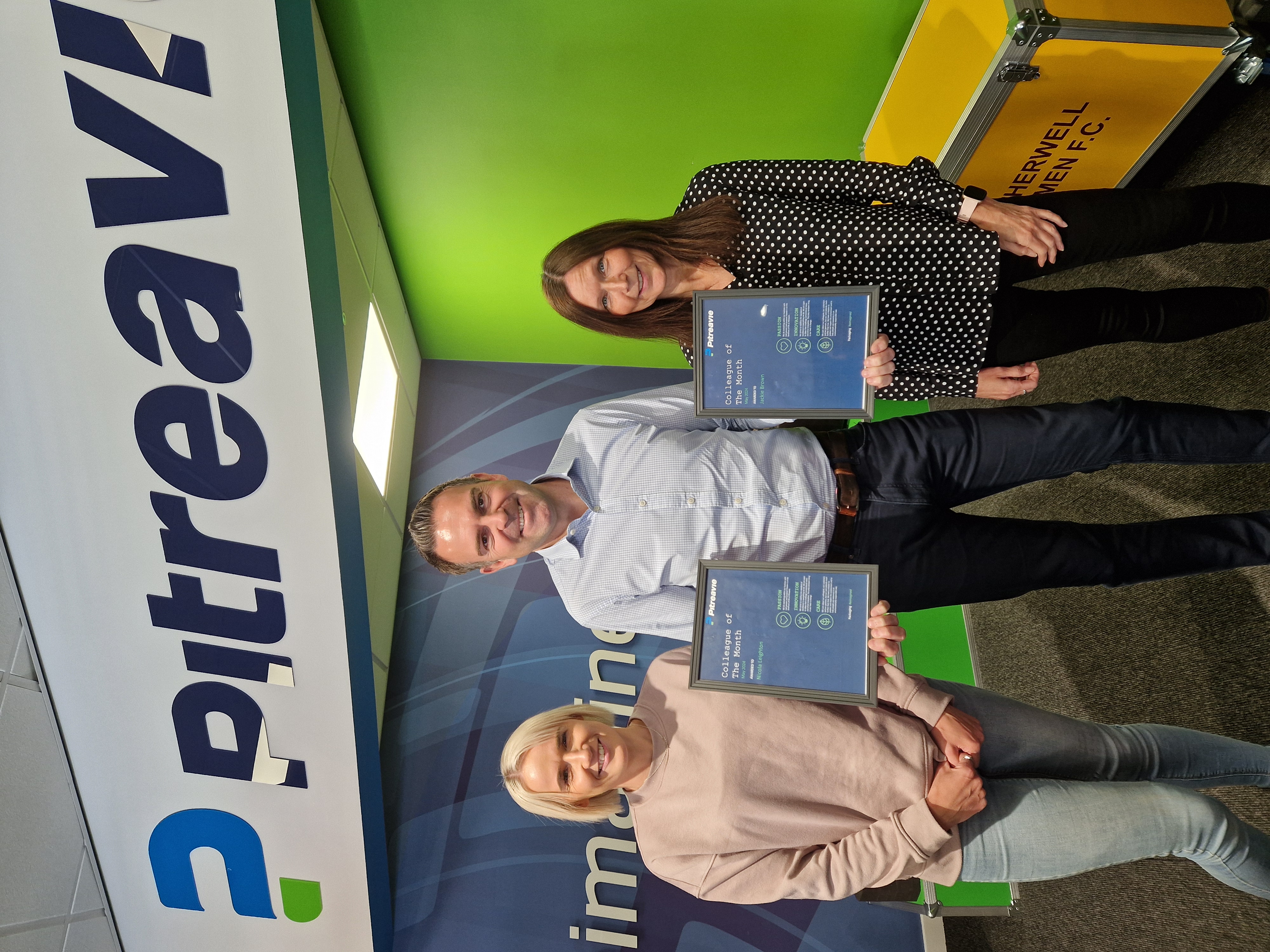 Pitreavie Packaging Colleagues of the Month for May