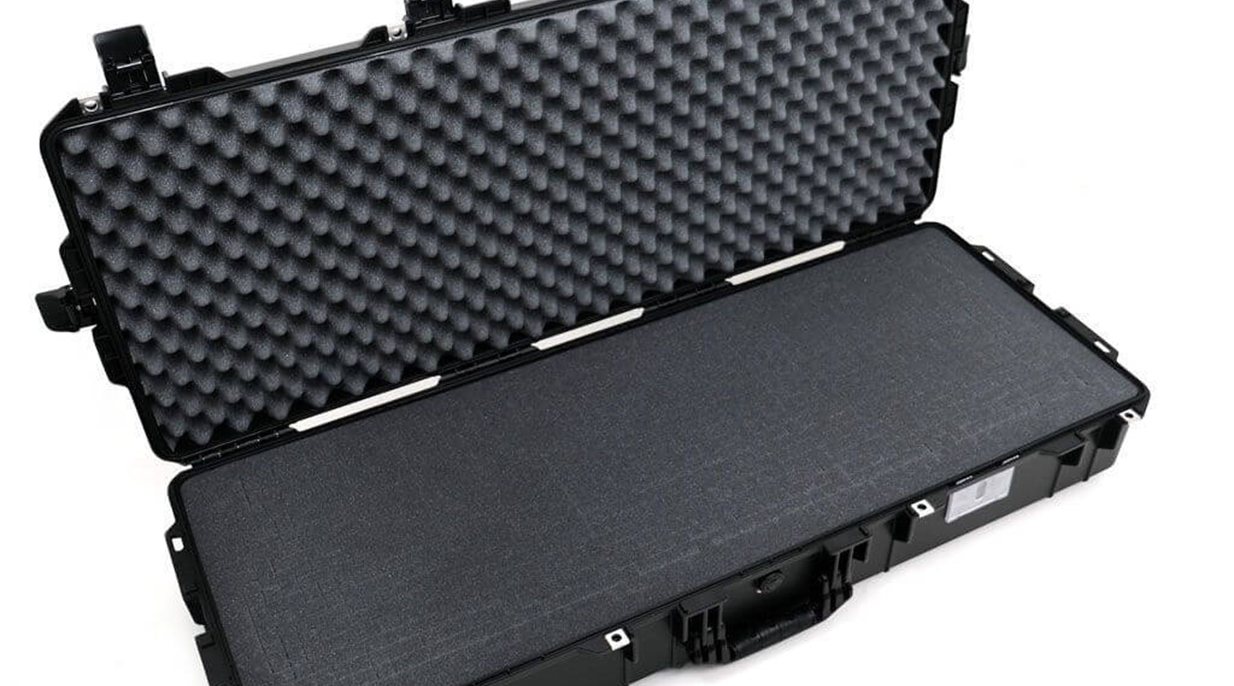 black peli case with foam insert