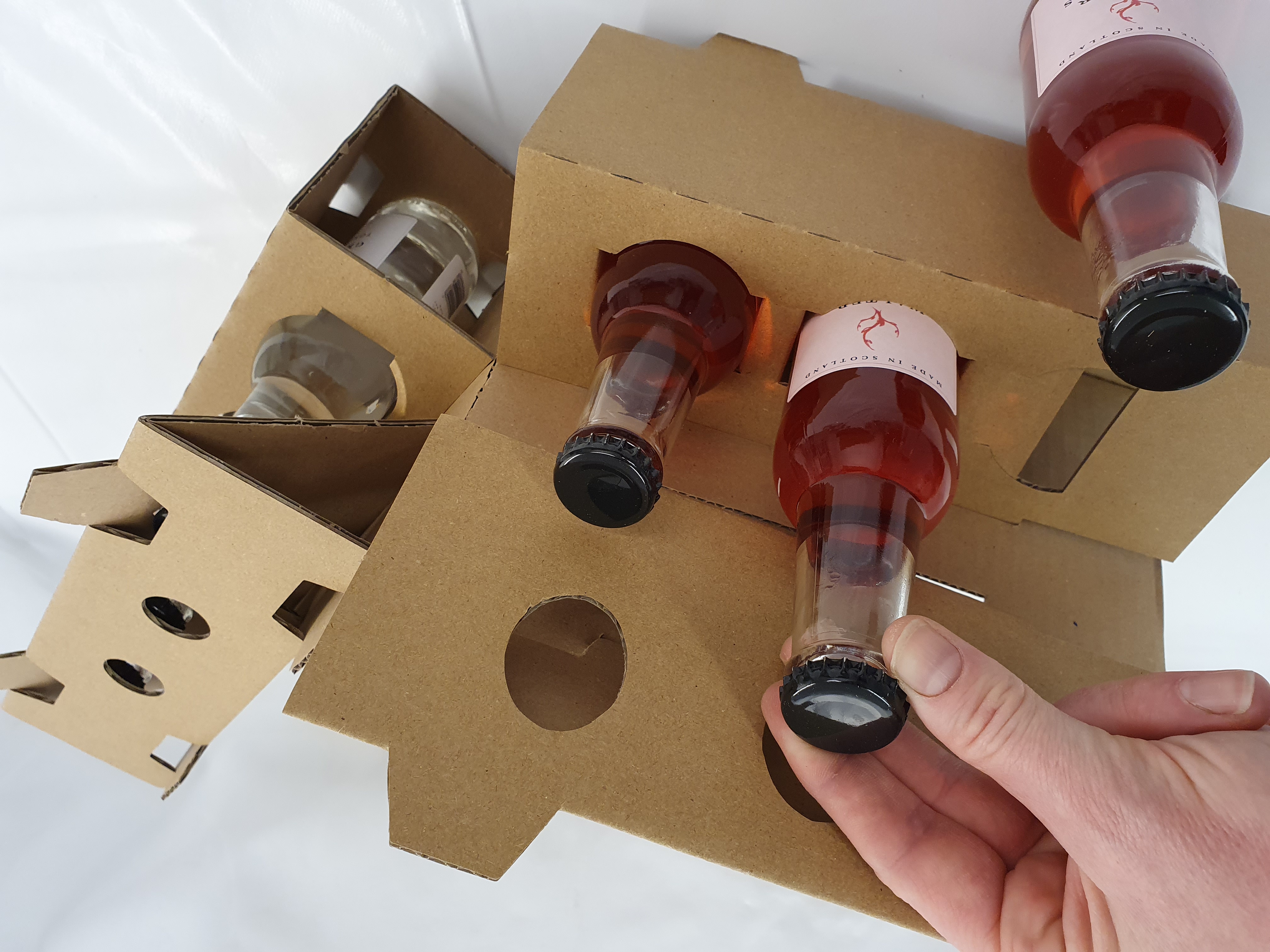 summerhouse drinks packaging with bottle